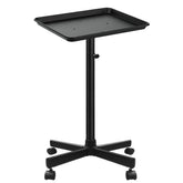 FWOD BIBTO salon tray on wheels front view for quick, smooth mobile service at the station.
