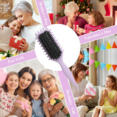 FXIYILTS Ergonomic oval handle fits palm for comfortable styling and tension control.