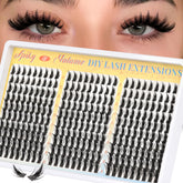 Fyonas Manga Lash Clusters spiky design enhances eye definition with dramatic volume.