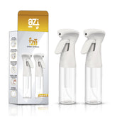 FZE continuous spray bottles two-pack 300ml with smooth mist for even coverage.