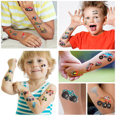Gabizafia hot wheels tattoos sheet 3 perfect for party favors and décor