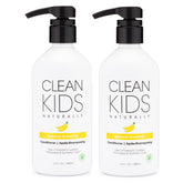 Gabriel Cosmetics Clean Kids Conditioner bottle front, gentle all-hair-types formula.