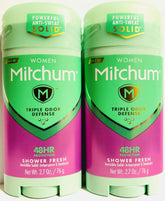 Gafalr Mitchum desodorante invisible en barra; frescura diaria y protección.