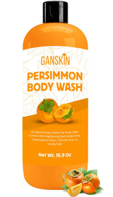 Ganskin Persimmon: botella de ducha corporal para controlar el olor diario.