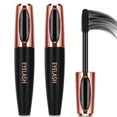 GAOSENLONK 4D Silk Fiber Mascara bottle demonstrating premium packaging and long-lasting wear.