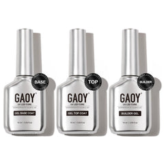 GAOY capa base 16 ml cristal brillante para uñas