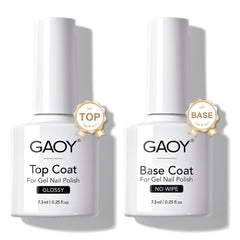 GAOY capa-base brillo cristal, ideal para manicura en casa