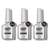 GAOY Capa superior gel con brillo cristalino para un acabado duradero