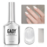 GAOY Cat Eye magnet pattern for salon-style cat eye nails at home