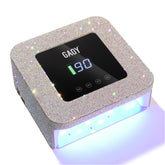 GAOY cordless UV LED nail lamp front view showing portable design for on-the-go manicures