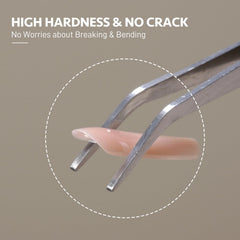 GAOY crystal poly gel provides long-lasting manicure with durable, chip-resistant surface.