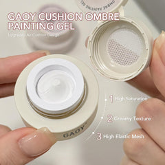 GAOY Cushion Ombre Muestras Gradiente con tonos suaves para transiciones elegantes