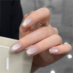 GAOY Esmalte gel efecto ojo de gato gris vidrioso con imán para brillo intenso.
