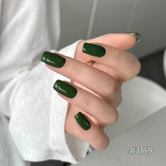 GAOY esmalte gel esmeralda verde brillo para color intenso.