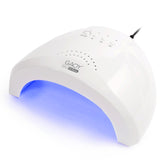 GAOY Fast Curing Lamp front view highlighting compact salon-grade design.
