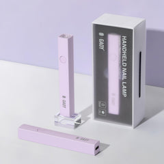 GAOY handheld UV light for gel nails, quick, even curing for salon-like results.