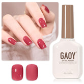 GAOY Jelly Nude gel polish bottle for at-home nail art