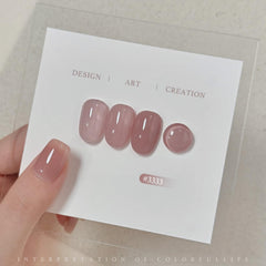 GAOY Jelly Nude UV light cure in 60 seconds for quick manicures