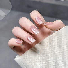 GAOY Light Rose glitter closeup showing holographic sparkle