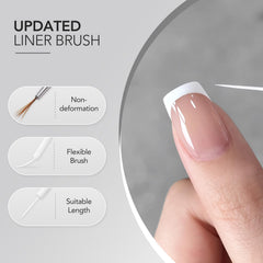 GAOY gel lasts up to four weeks with proper base and top coats.