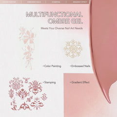 GAOY Mess-free application with sponge barrier prevents gel sticking to fingers.