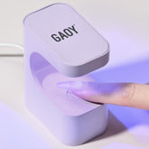 GAOY Mini UV Light in compact form ready for fast gel curing on the go.