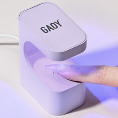 GAOY Mini UV Light in compact form ready for fast gel curing on the go.