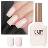 GAOY Nude Jelly Gel Nail Polish bottle displayed for at-home DIY color