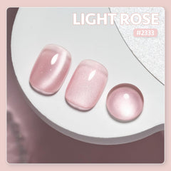 GAOY Pink Glassy Cat Eye gel polish magnet kit for magnetic effects