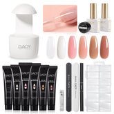 GAOY poly gel kit lamp for quick at-home nail curing and flawless finishes