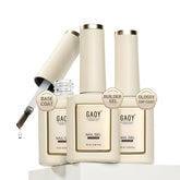 GAOY Top Coat 16ml clear gloss for a glassy, long-lasting shine.