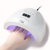 GAOY UV LED nail lamp front view, even curing surface