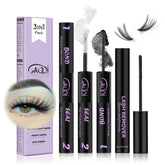 GAQQI lash bond and seal kit display shows 2-piece set for durable lash hold