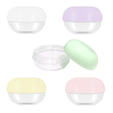GAQWOK 5pcs 10ml travel containers shown in a neat set for organized travel use