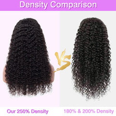 GARAXIS 13x6 HD lace front wig with invisible hairline and versatile parting.
