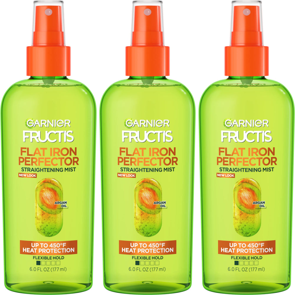 Garnier Fructis Style Protector Plancha Alisado, protección térmica para peinados lisos