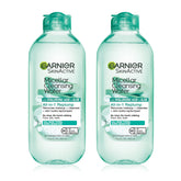 Garnier Agua Micelar con ácido hialurónico, botella de 400 ml desmaquilla e hidrata