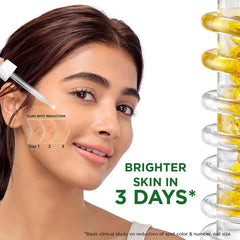 Envase compacto Garnier Bright Complete para la rutina diaria.