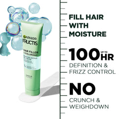Garnier Fructis aplicacion desde raiz hasta puntas para definicion