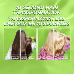 Derivados naturales para un cuidado suave y responsable del cabello.