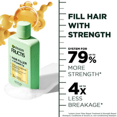 Garnier Fructis Hair Filler Vitamin Cg, cabello mojado listo para enjuague suave