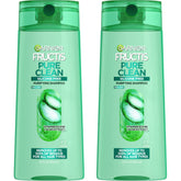 Garnier Fructis Pure Clean, botella purificante sin silicona para cabello limpio