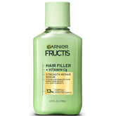 Garnier Fructis Fortalecimiento: verter el suero de la botella para aplicar en el cabello.