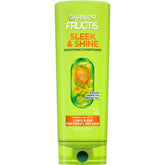 Garnier Fructis Sleek & Shine conditioner bottle front view for frizz control.