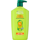 Garnier Fructis Sleek & Shine: botella de acondicionador suave para cabello sin frizz.