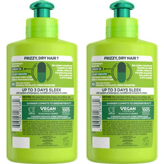 Dispensing pump shows easy quarter-size application for damp or dry hair