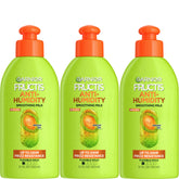 Garnier Fructis Style Leche Alisadora anti-frizz: botella para control del frizz y cabello suave.