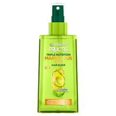 Garnier Fructis Triple Nutrición Elixir: botella de aceite para cabello suave y nutrido