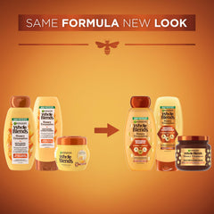 Garnier Honey Treasures conditioner bottle smooths and detangles