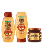 Garnier Honey Treasures shampoo bottle nourishes dry hair gently